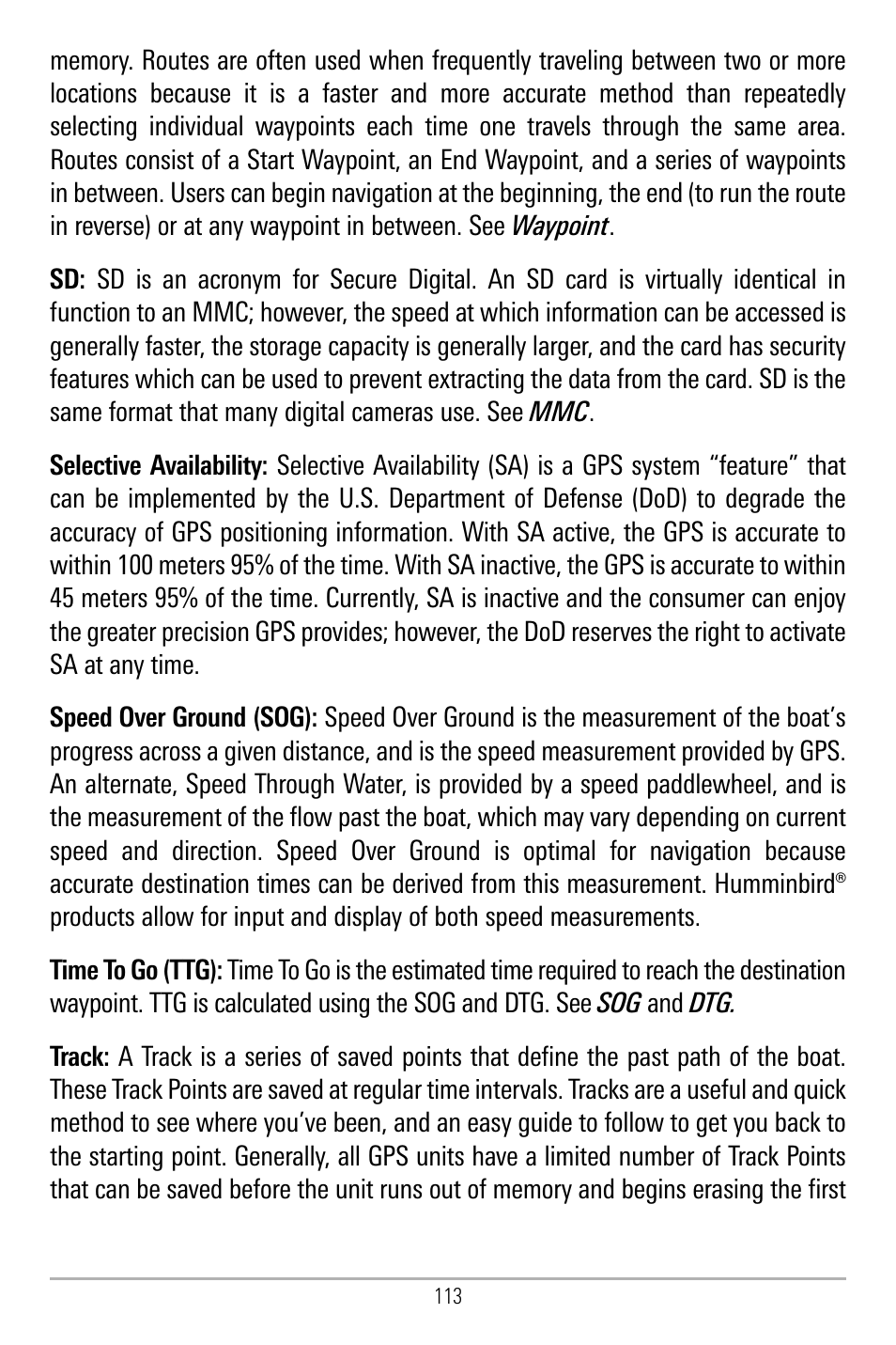 Humminbird 580 User Manual | Page 120 / 134