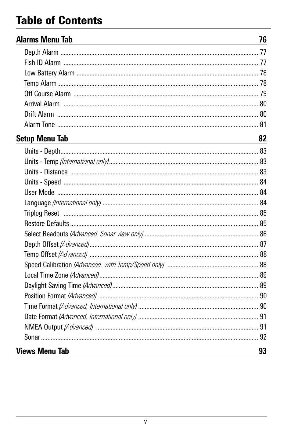 Humminbird 580 User Manual | Page 6 / 134