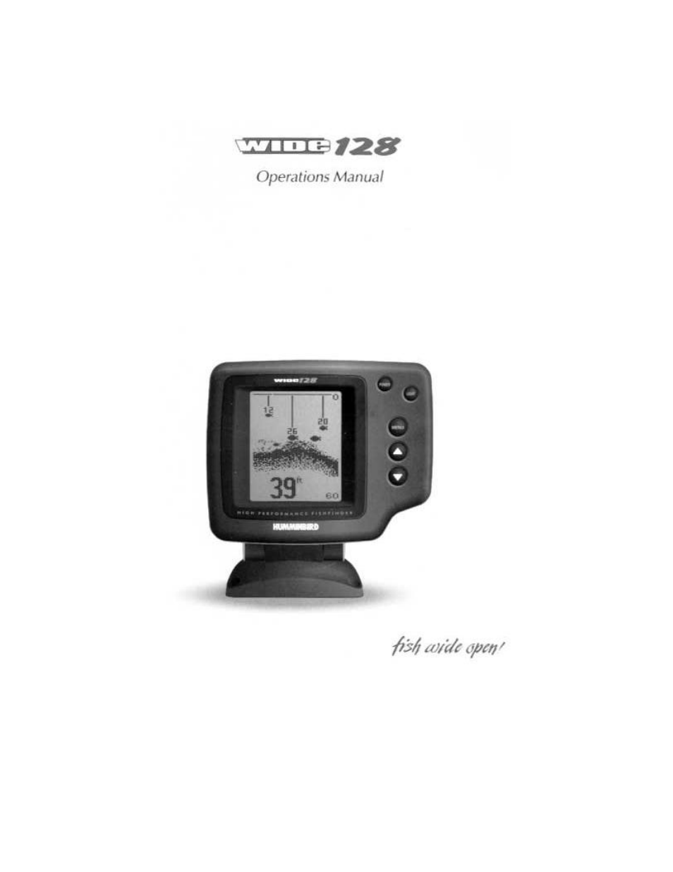 Humminbird Wide 128 User Manual | 24 pages