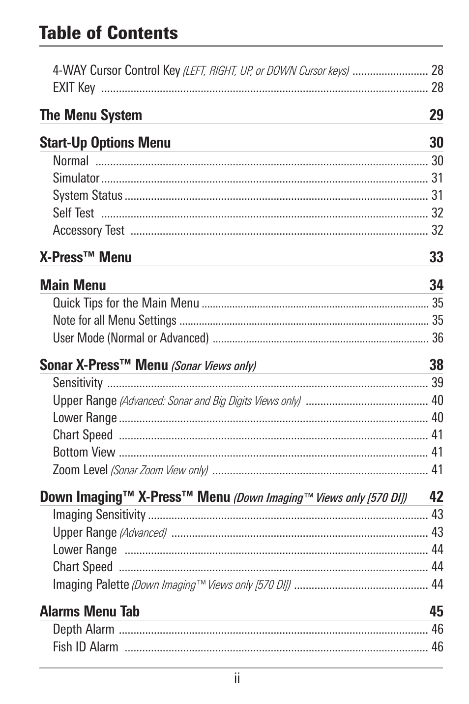 Humminbird 561 User Manual | Page 5 / 83