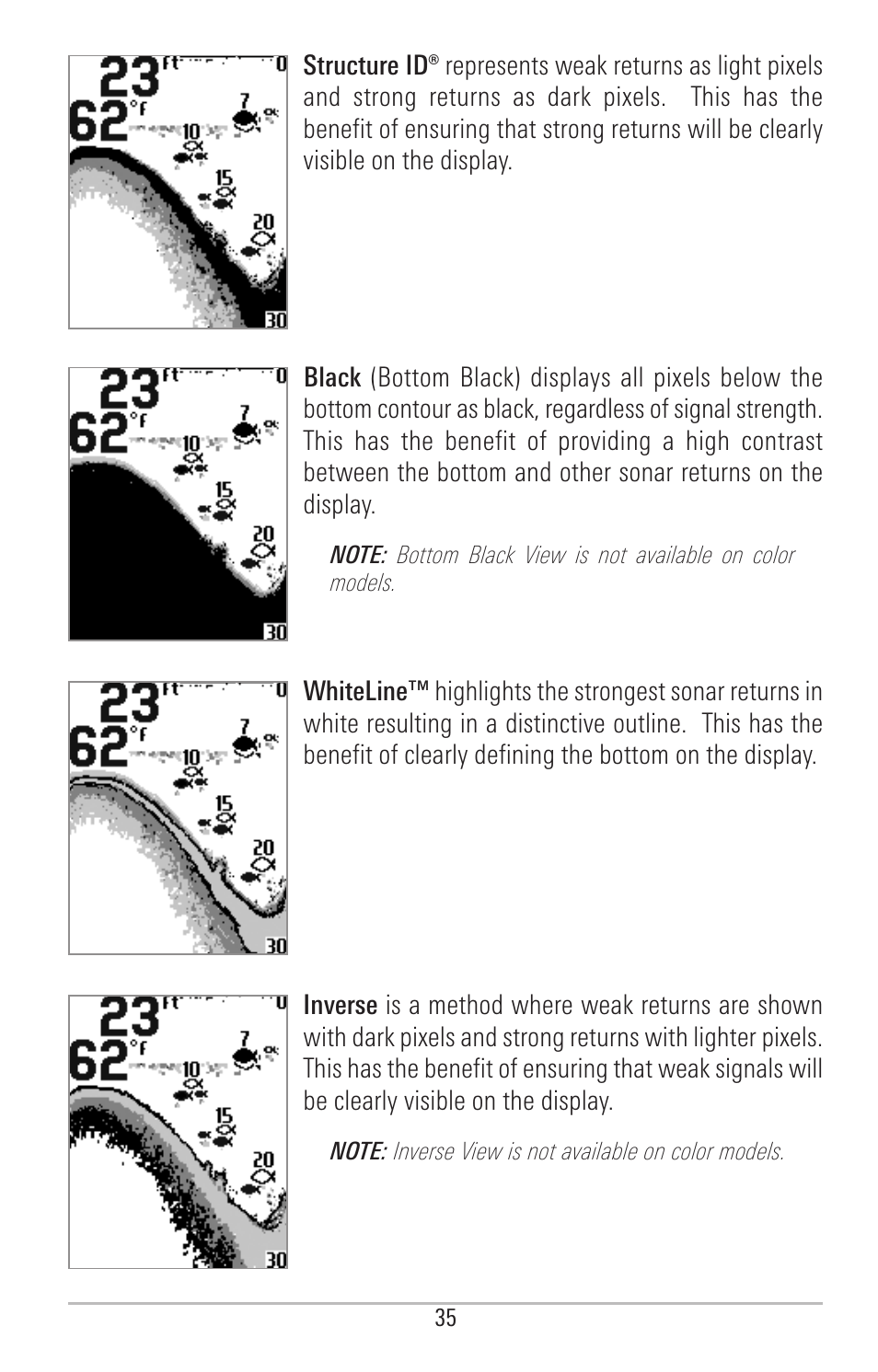 Humminbird PIRANHAMAX 160 User Manual | Page 41 / 52