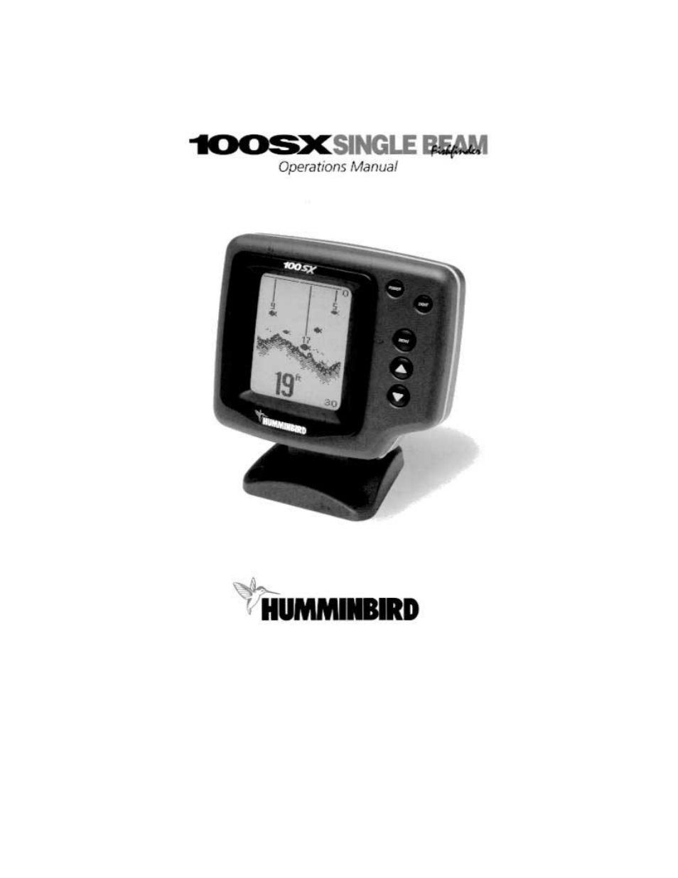 Humminbird 100SX User Manual | 30 pages