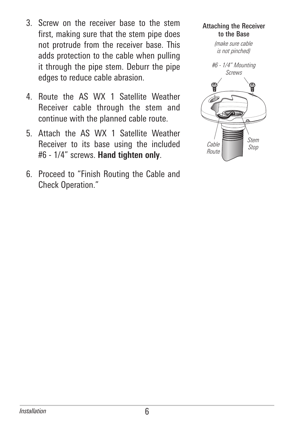 Humminbird AS WX 1 User Manual | Page 12 / 52