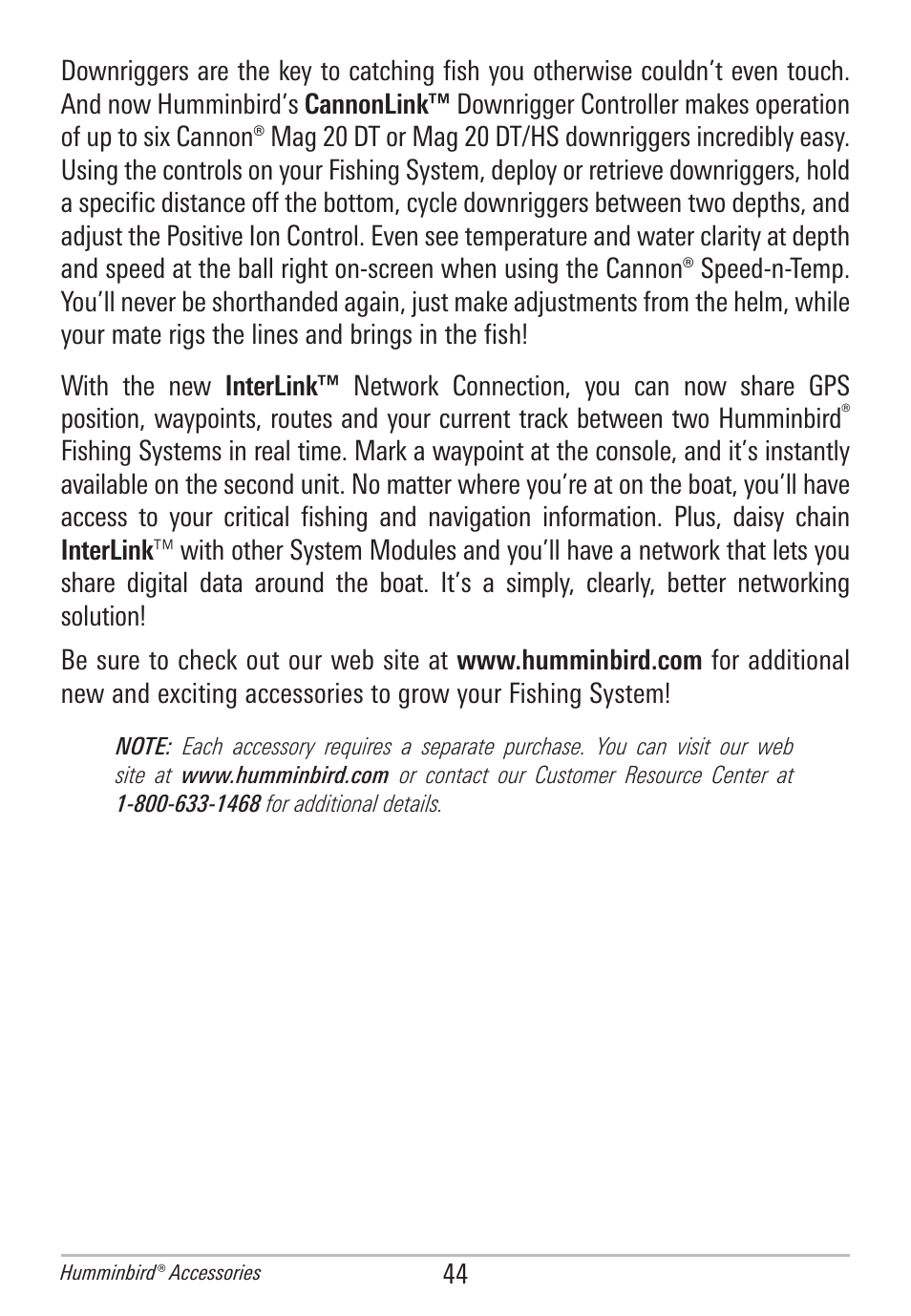 Humminbird AS WX 1 User Manual | Page 50 / 52