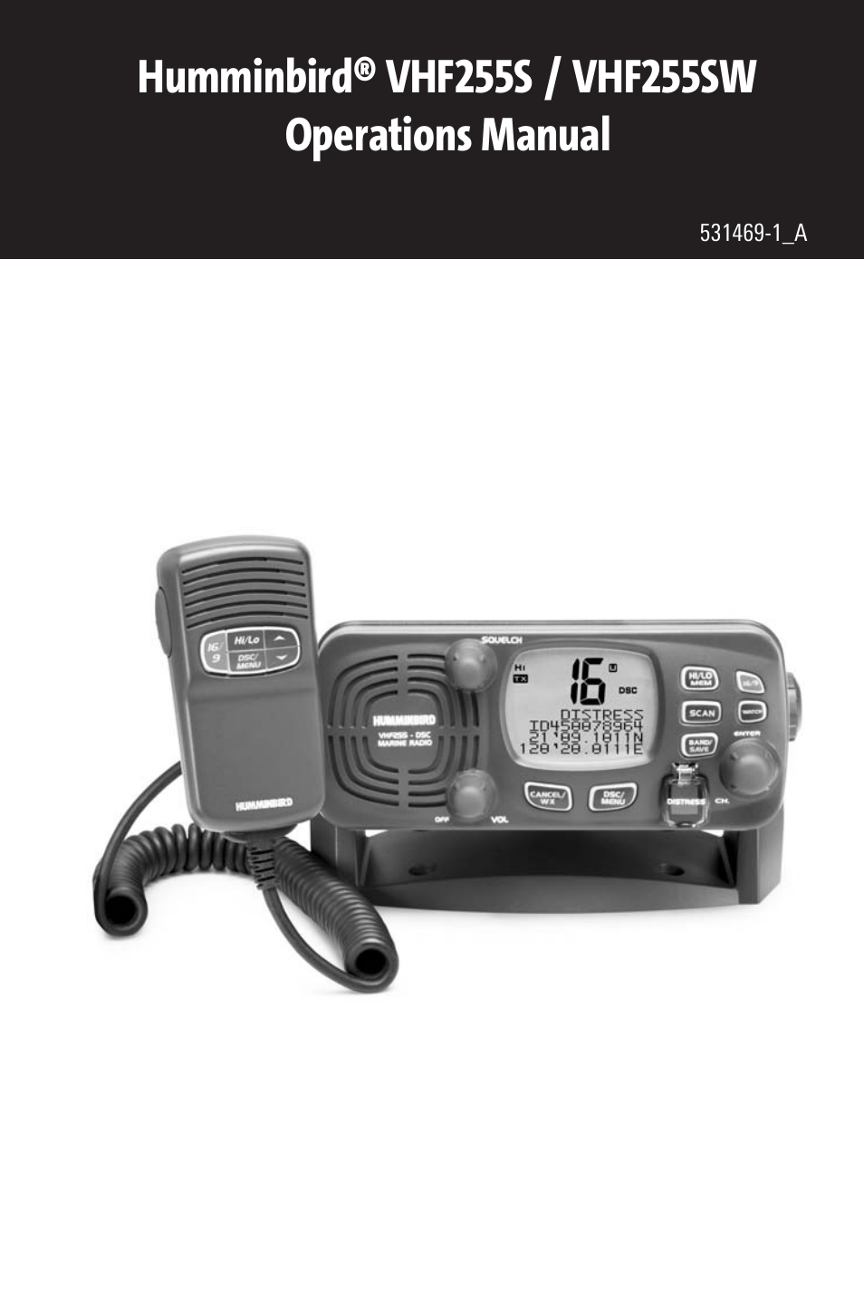 Humminbird VHF255SW User Manual | 90 pages