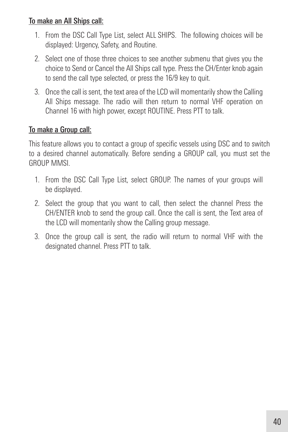 Humminbird VHF255SW User Manual | Page 41 / 90