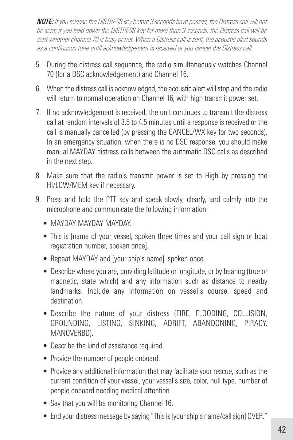 Humminbird VHF255SW User Manual | Page 43 / 90