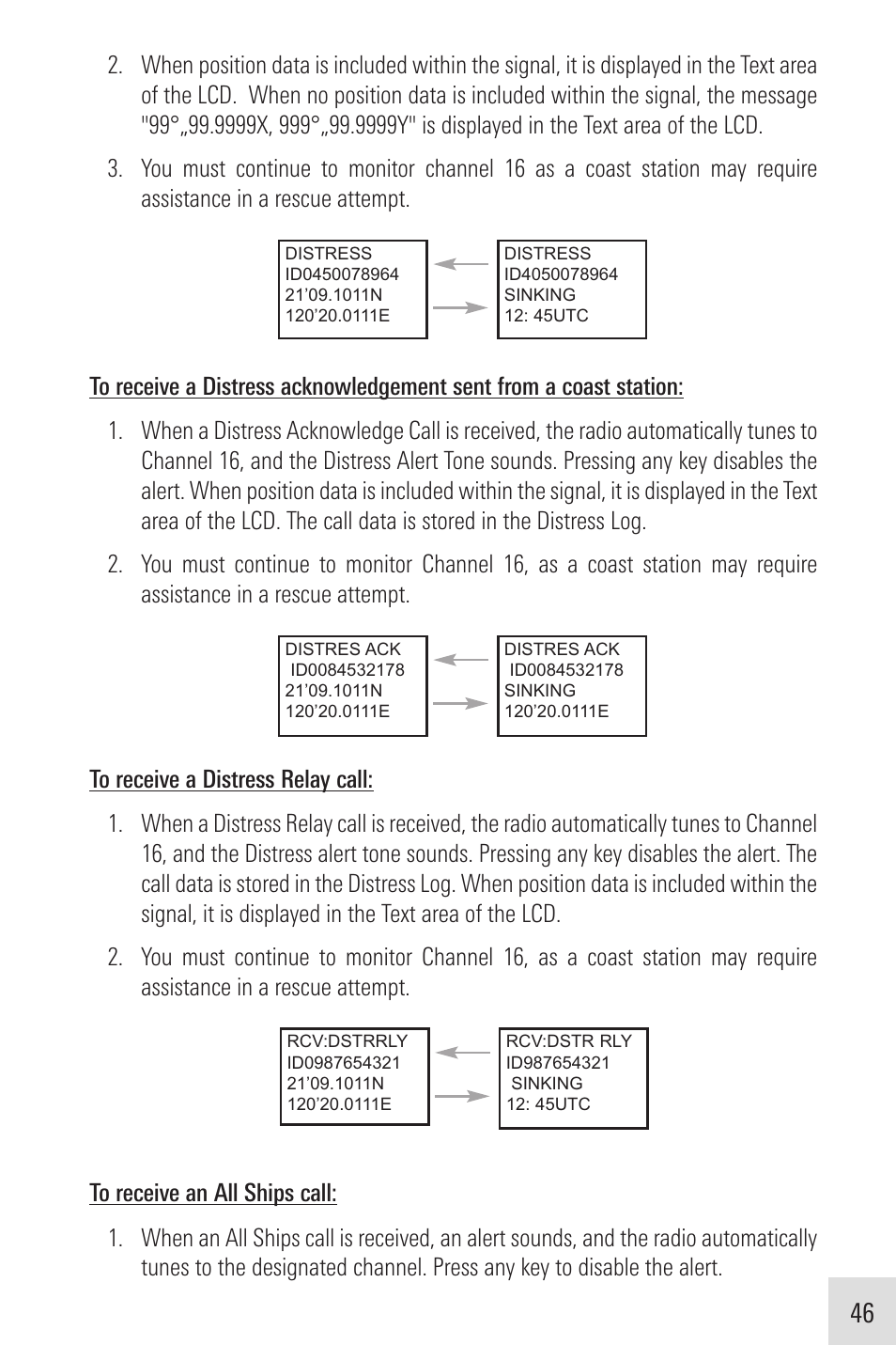 Humminbird VHF255SW User Manual | Page 47 / 90