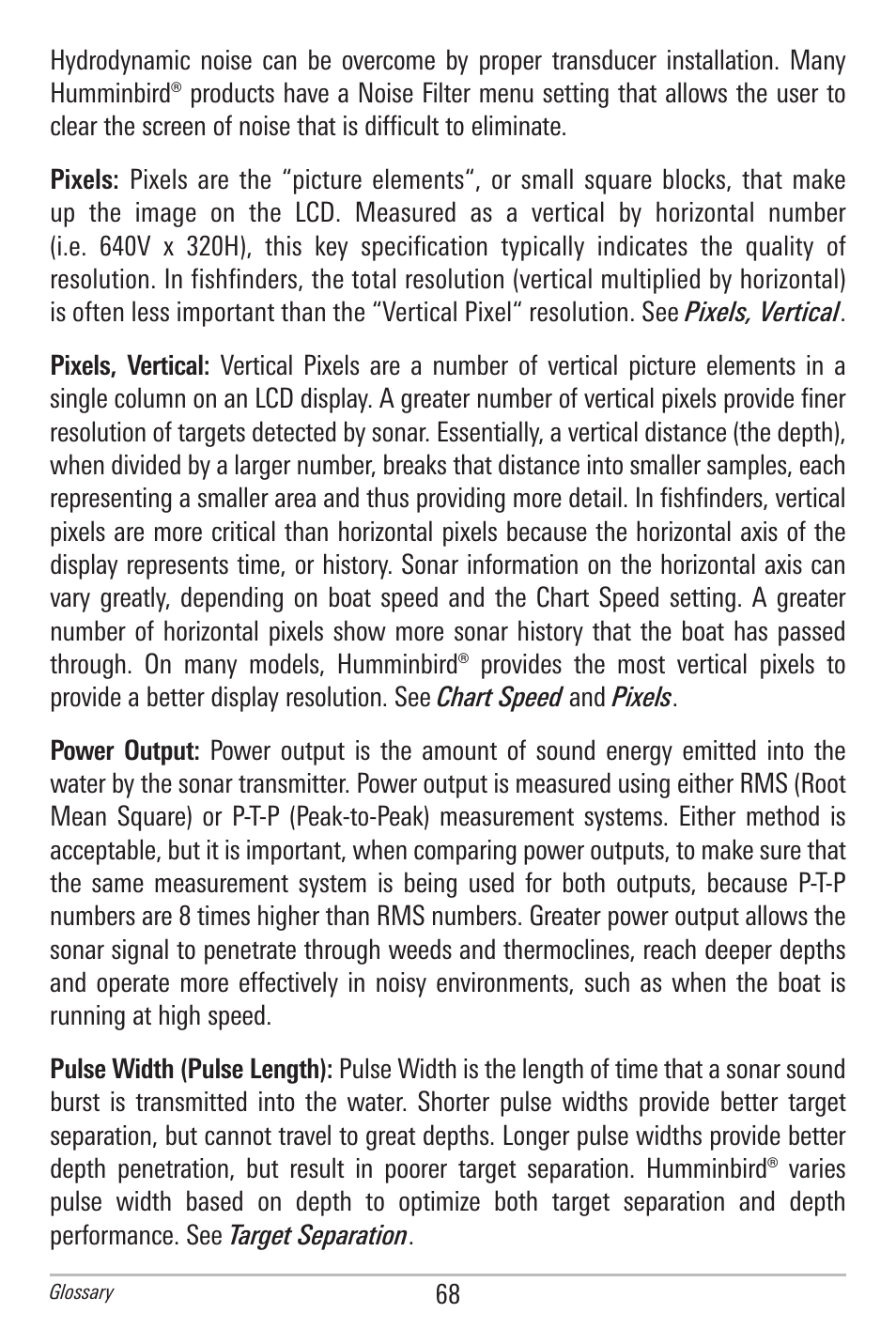 Humminbird 500 SERIES 596C User Manual | Page 76 / 82