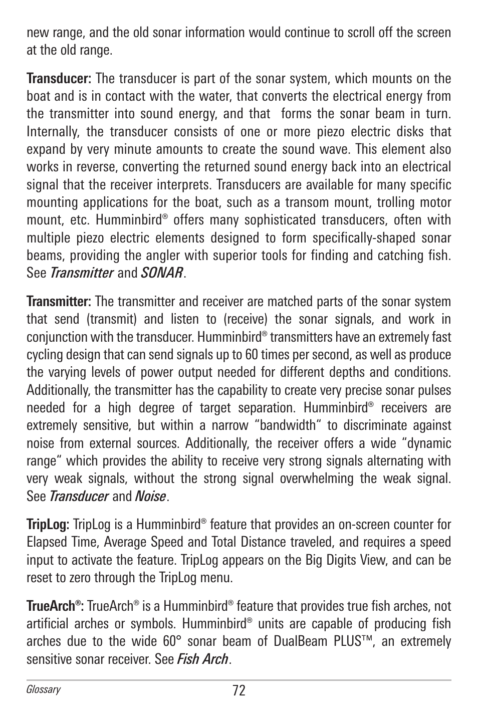 Humminbird 500 SERIES 596C User Manual | Page 80 / 82