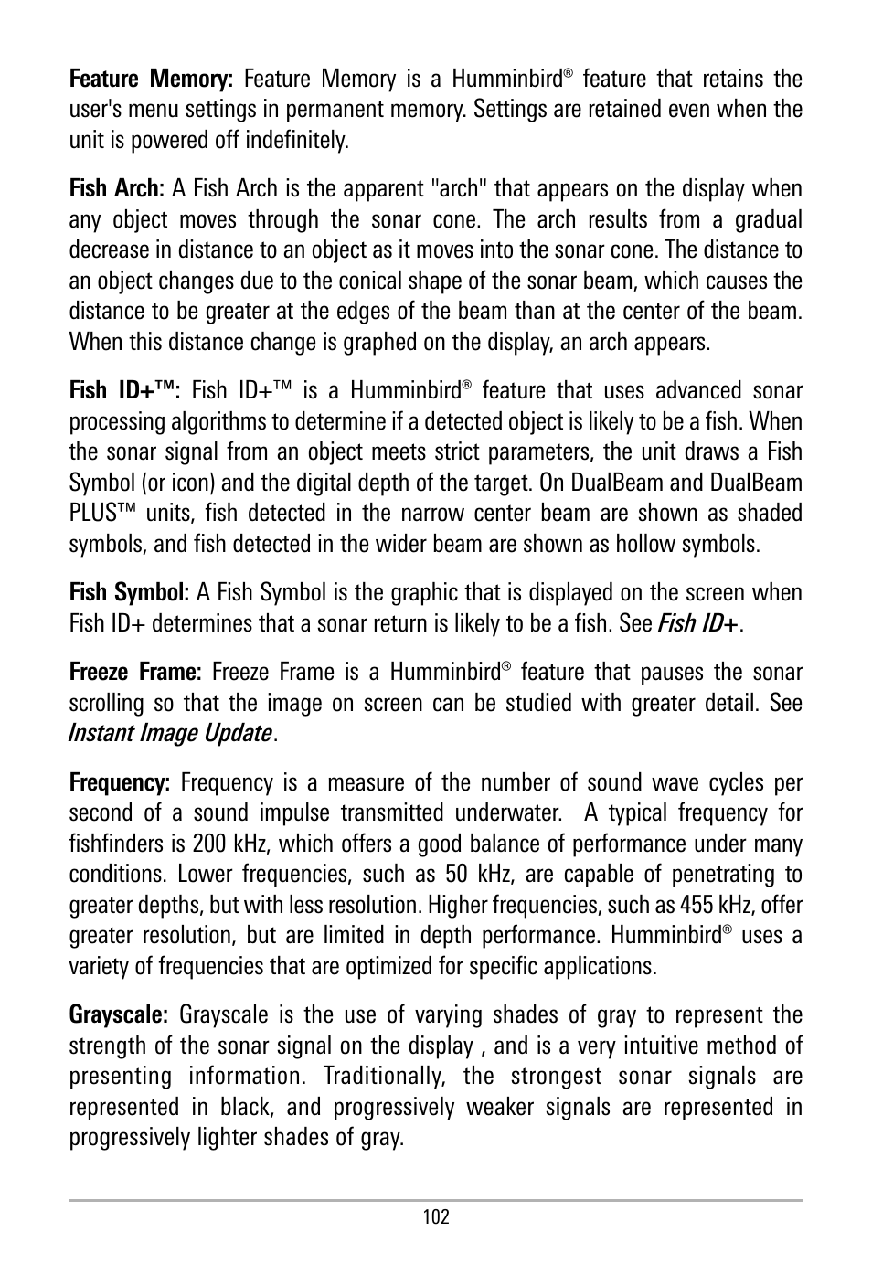 Humminbird 500 SERIES 580 User Manual | Page 109 / 134