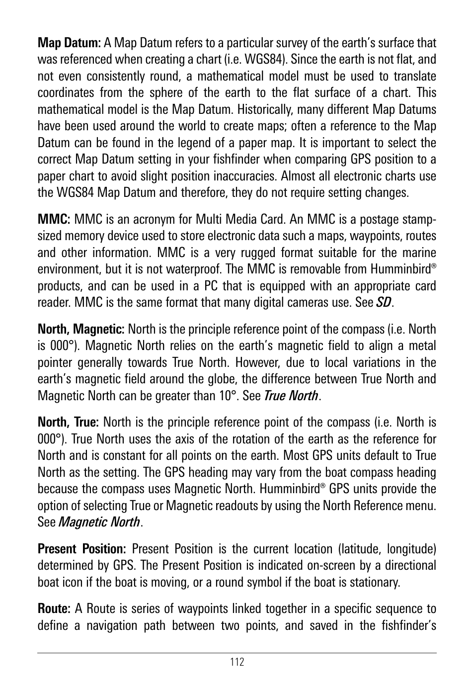 Humminbird 500 SERIES 580 User Manual | Page 119 / 134