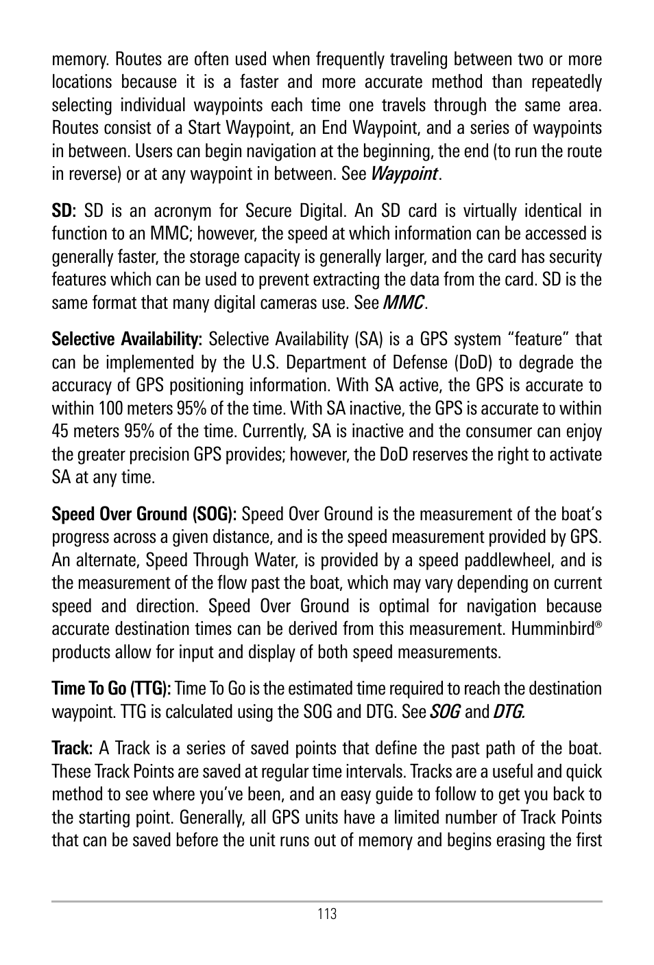 Humminbird 500 SERIES 580 User Manual | Page 120 / 134