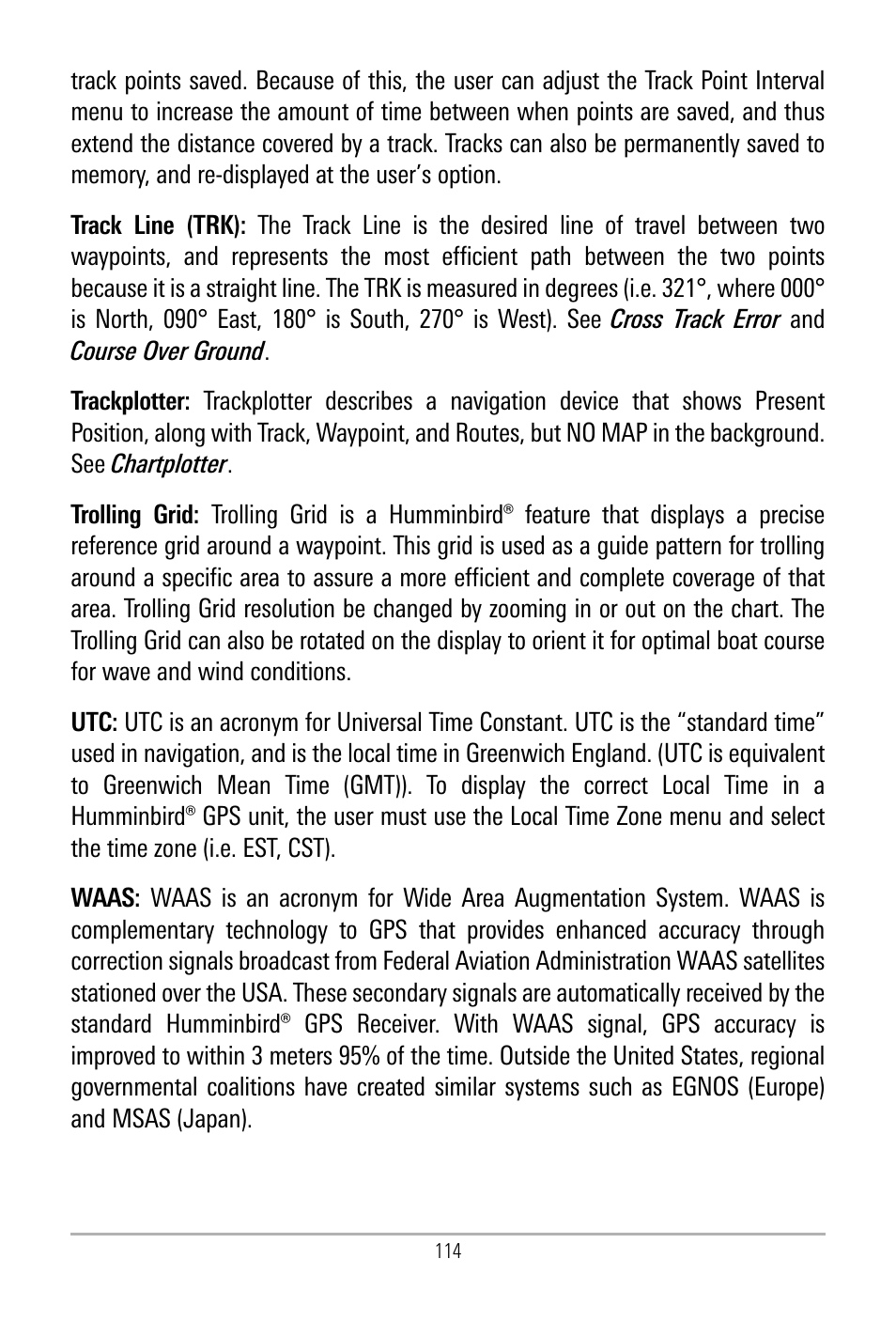 Humminbird 500 SERIES 580 User Manual | Page 121 / 134