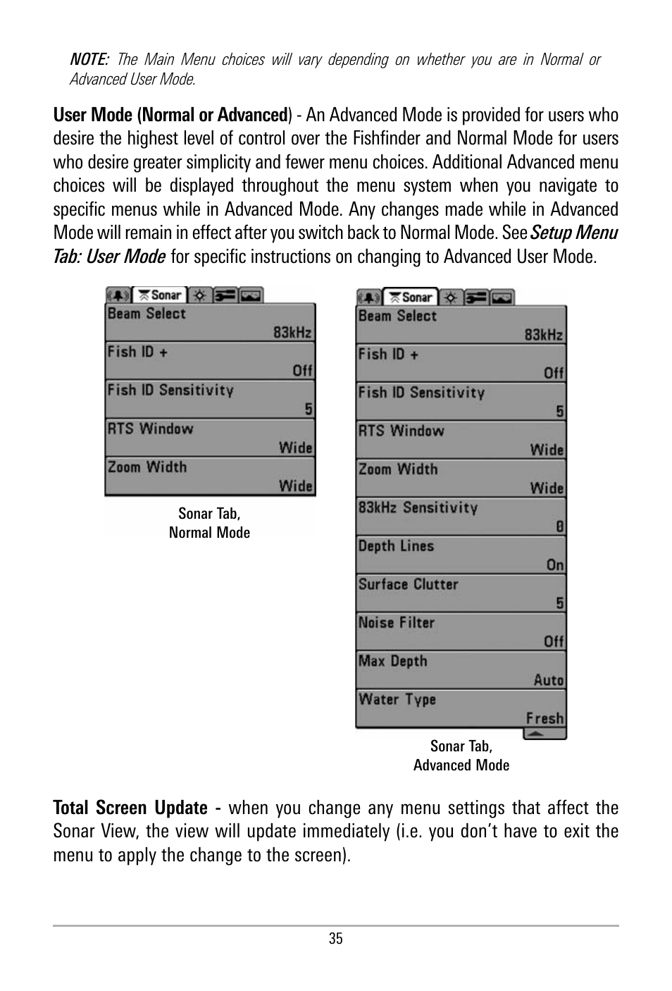 Humminbird 500 SERIES 580 User Manual | Page 42 / 134