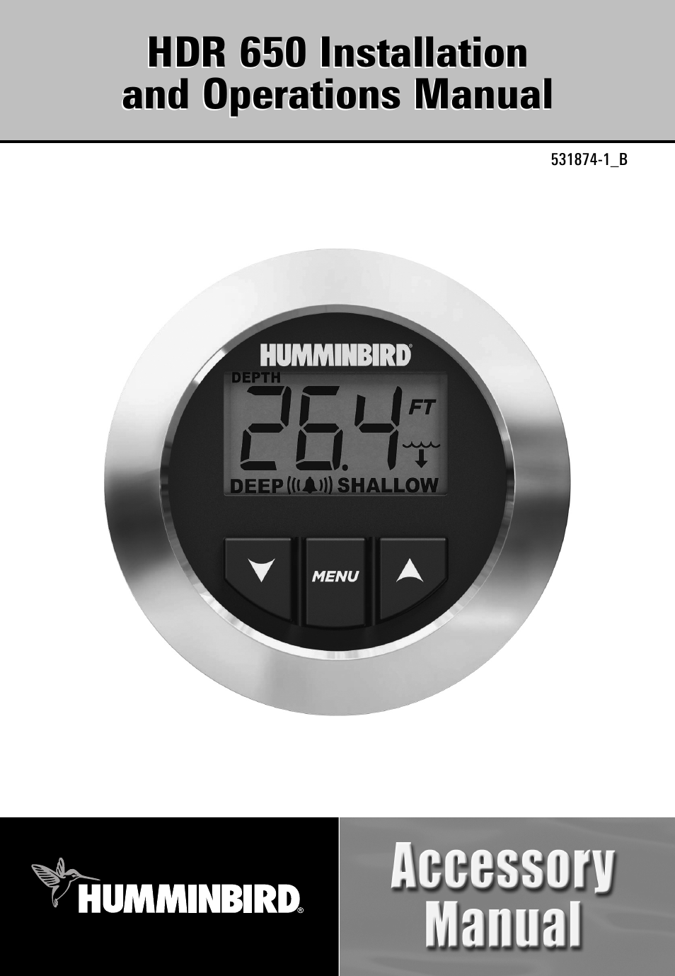 Humminbird HDR 650 User Manual | 48 pages