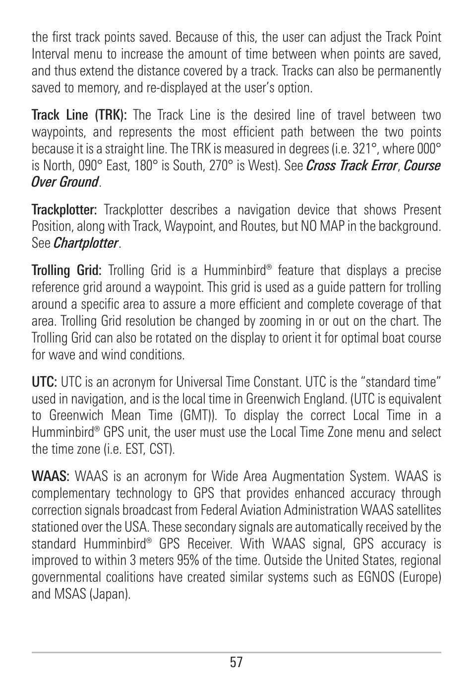 Humminbird 531478-2_B User Manual | Page 63 / 66