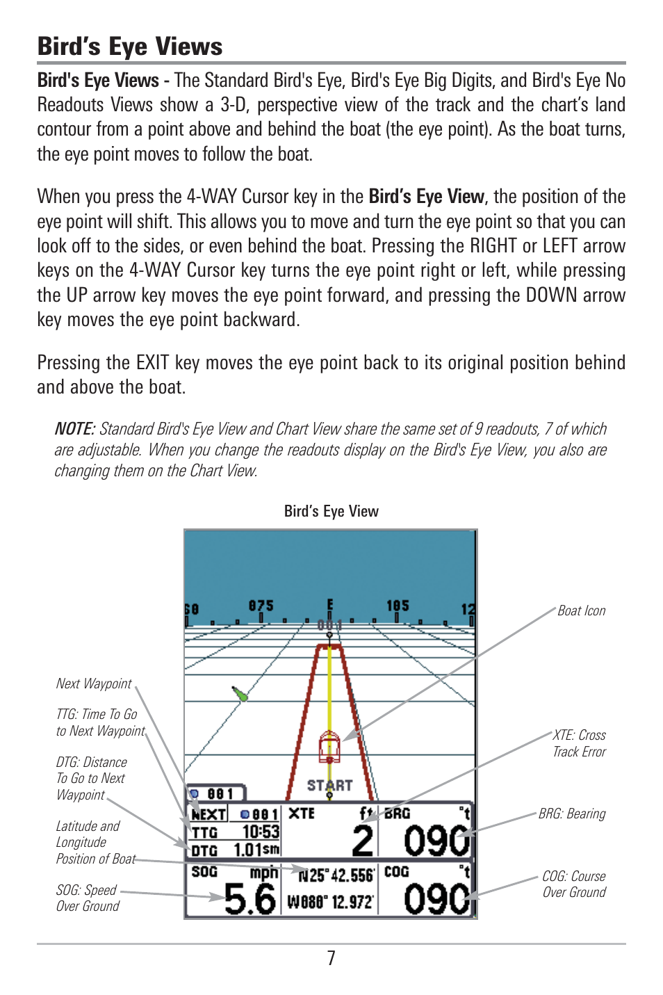 Bird’s eye views | Humminbird 785C2I User Manual | Page 15 / 120