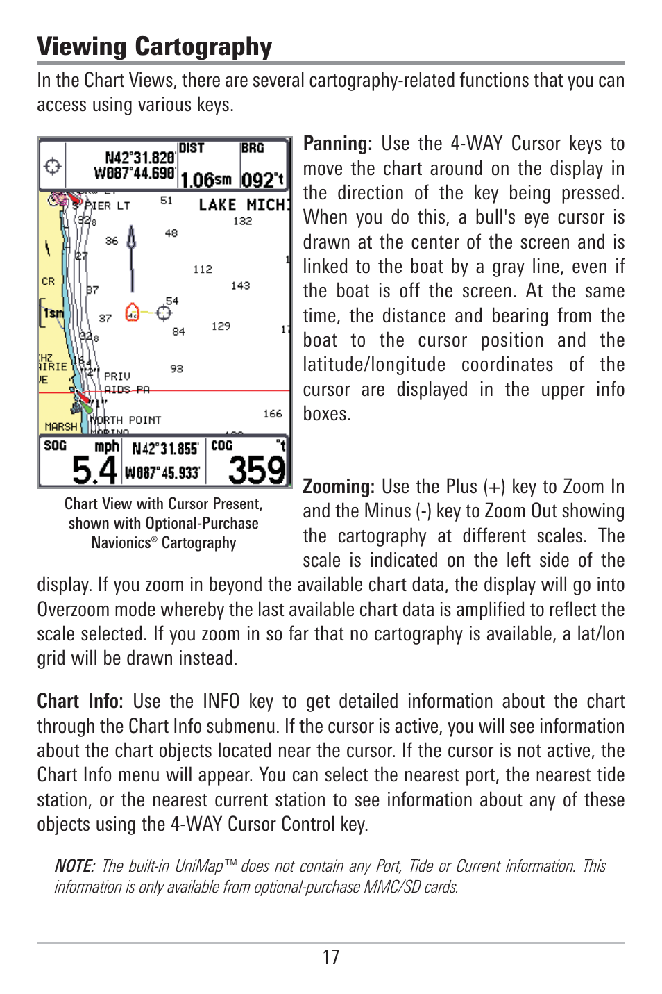 Viewing cartography | Humminbird 785C2I User Manual | Page 25 / 120