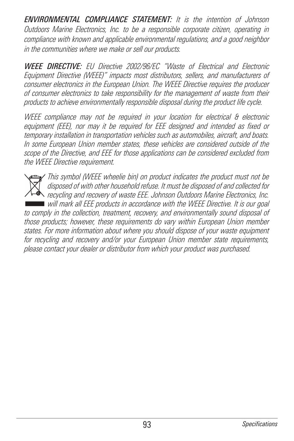 Humminbird 778C User Manual | Page 101 / 107