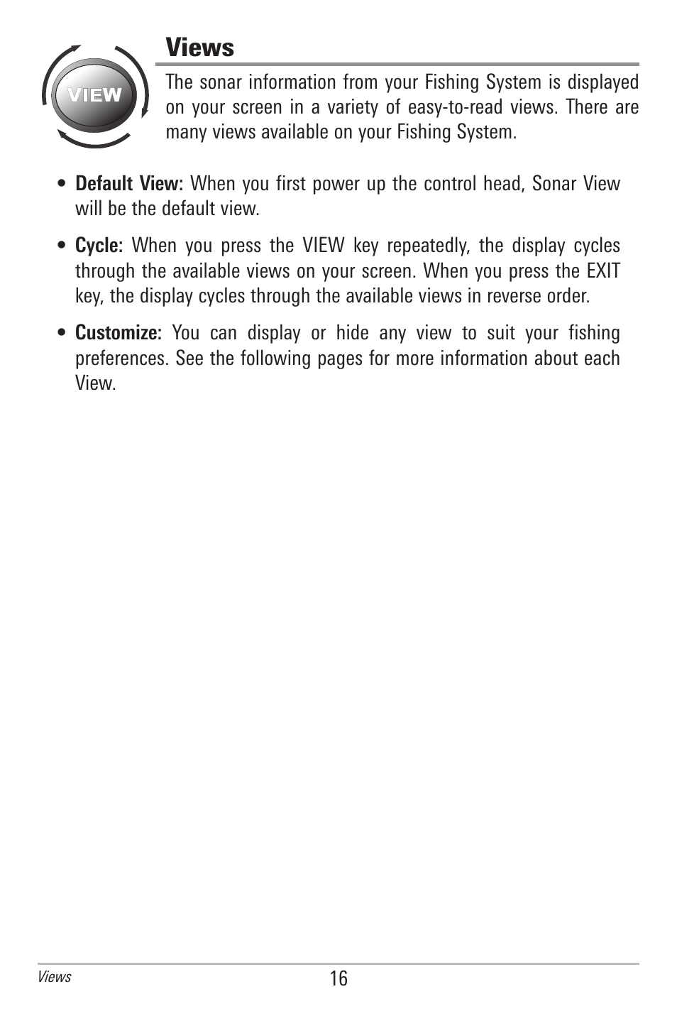 Views | Humminbird 778C User Manual | Page 24 / 107