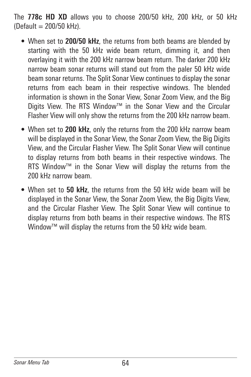 Humminbird 778C User Manual | Page 72 / 107