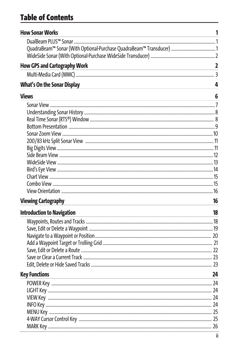 Humminbird Matrix 97 User Manual | 87 pages