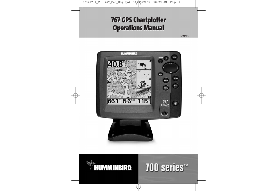 Humminbird 767 User Manual | 60 pages