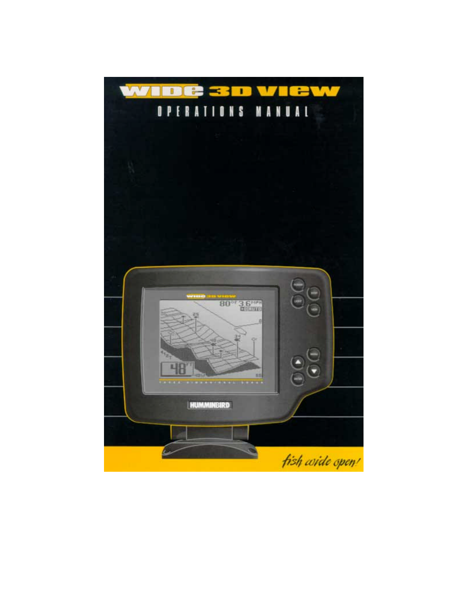 Humminbird Wide 3D User Manual | 38 pages