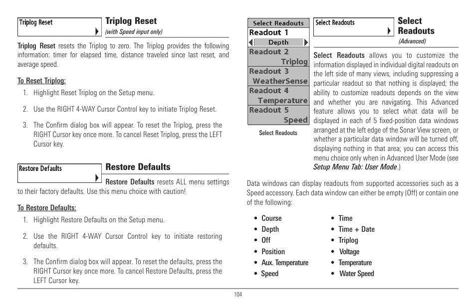 Humminbird 917C User Manual | Page 112 / 141