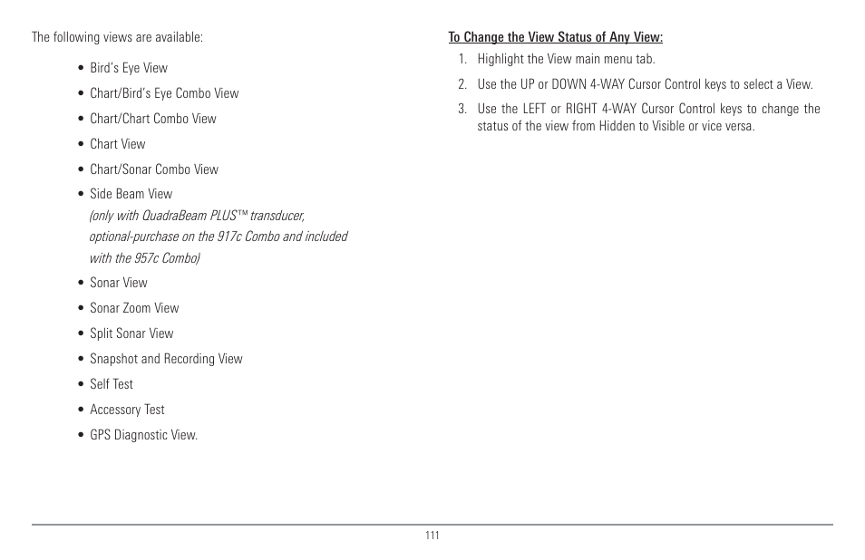 Humminbird 917C User Manual | Page 119 / 141