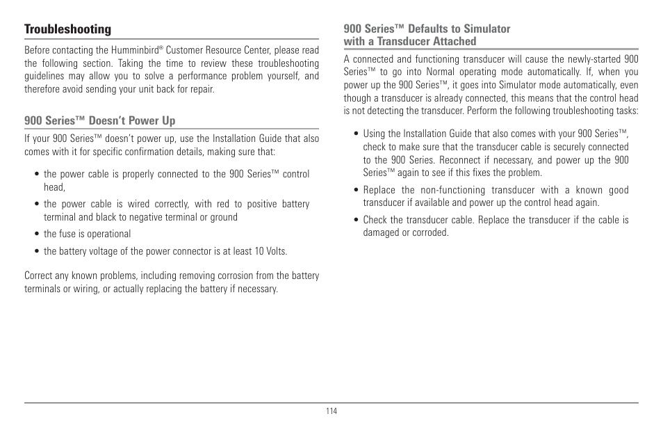 Humminbird 917C User Manual | Page 122 / 141