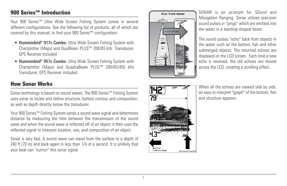 Humminbird 917C User Manual | Page 9 / 141