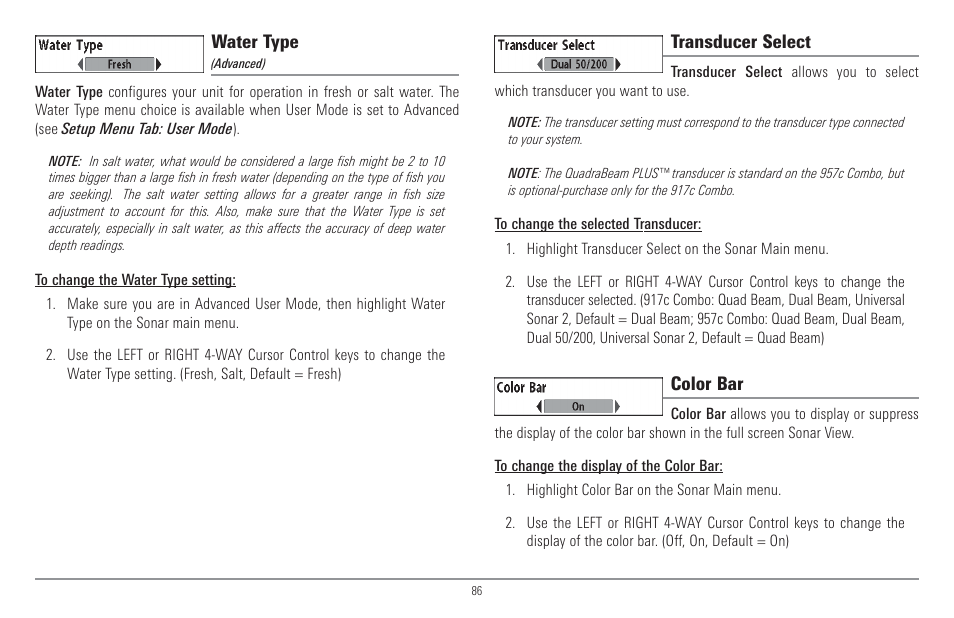 Humminbird 917C User Manual | Page 94 / 141