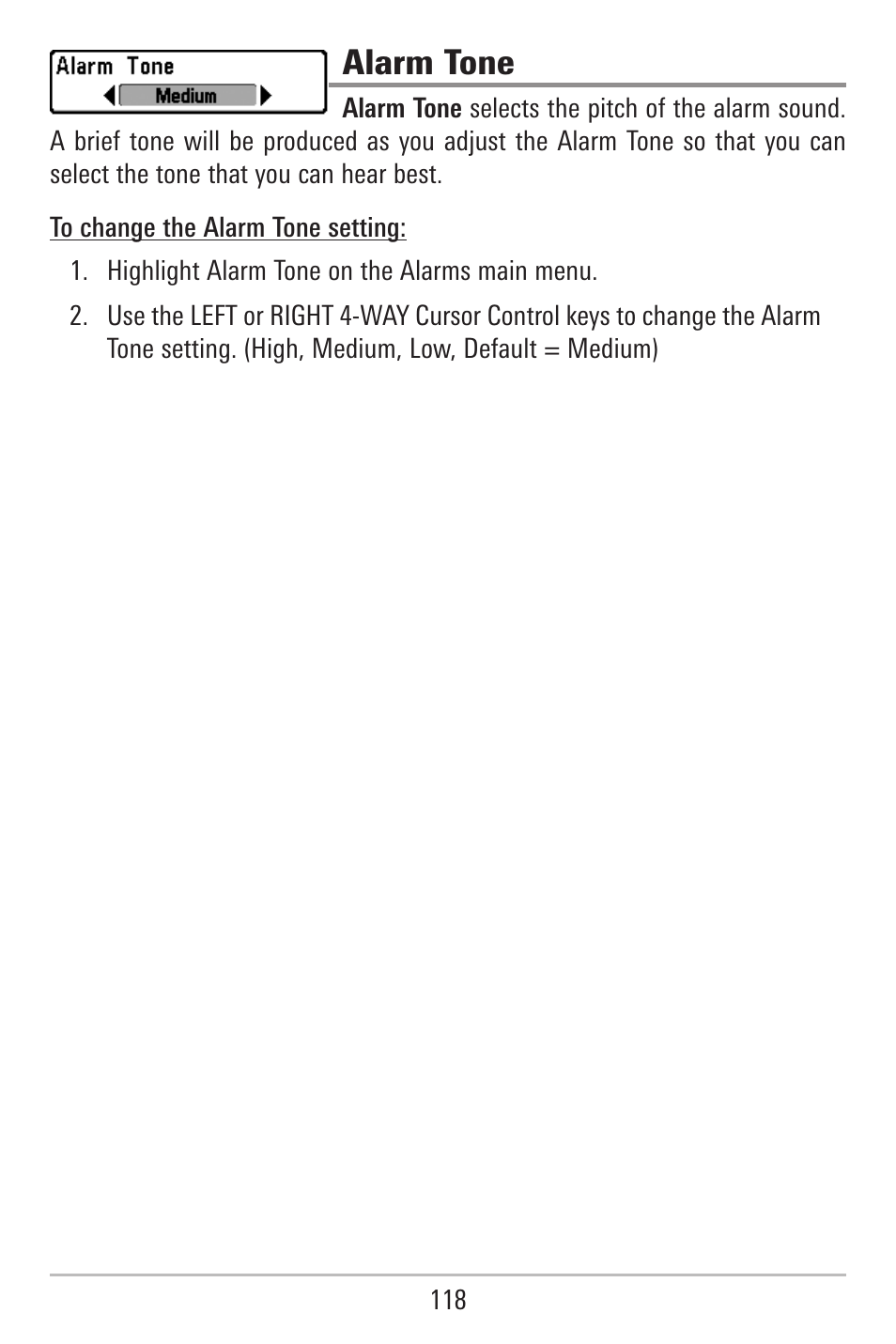 Alarm tone | Humminbird 787c2i User Manual | Page 127 / 170