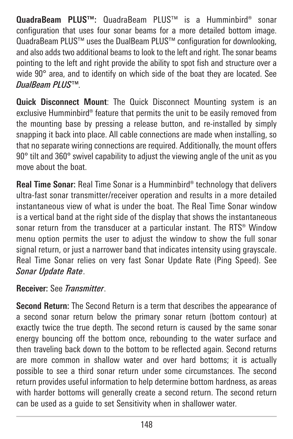 Humminbird 787c2i User Manual | Page 157 / 170
