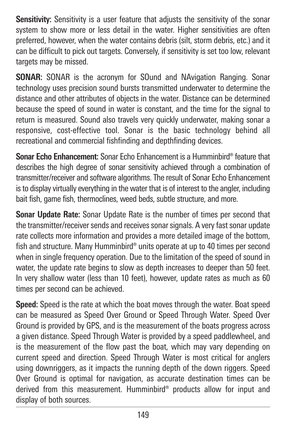 Humminbird 787c2i User Manual | Page 158 / 170