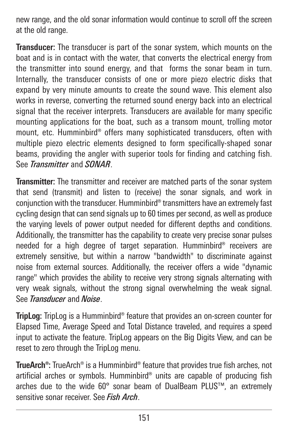 Humminbird 787c2i User Manual | Page 160 / 170