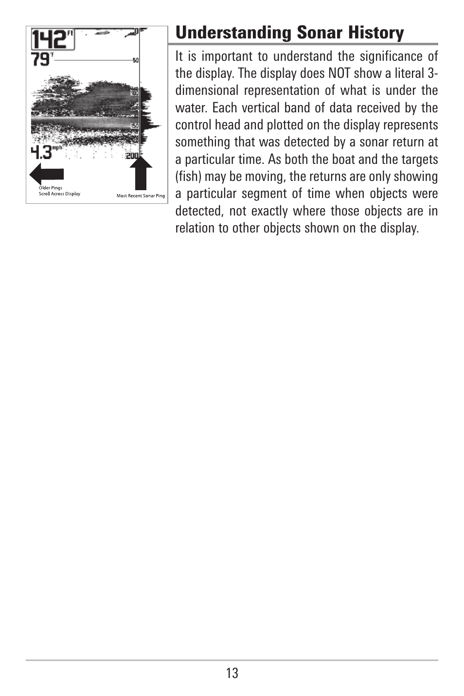 Understanding sonar history | Humminbird 787c2i User Manual | Page 22 / 170