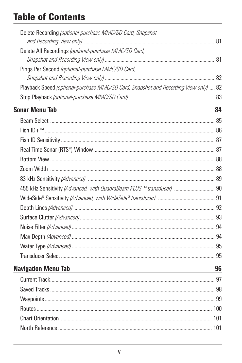 Humminbird 787c2i User Manual | Page 6 / 170