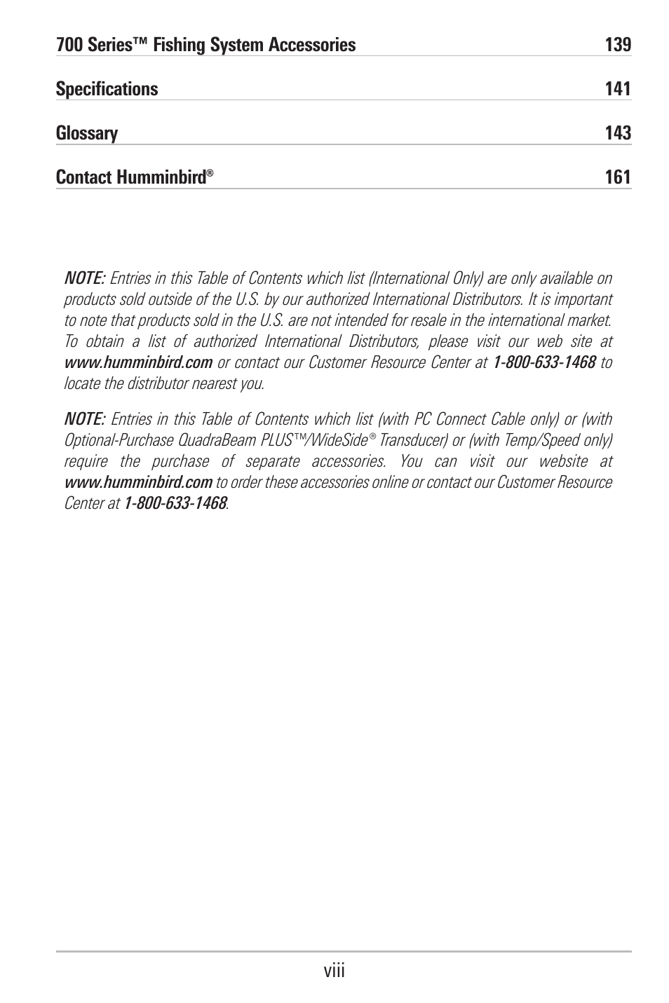 Humminbird 787c2i User Manual | Page 9 / 170