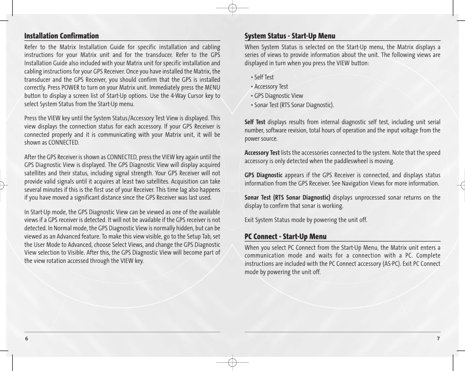 Humminbird Matrix 65 User Manual | Page 6 / 23