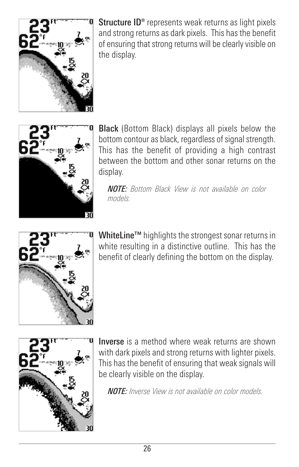 Humminbird PIRANHAMAX 190CPT User Manual | Page 32 / 44