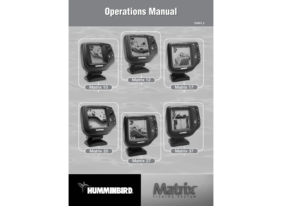 Humminbird Matrix 17 User Manual | 31 pages