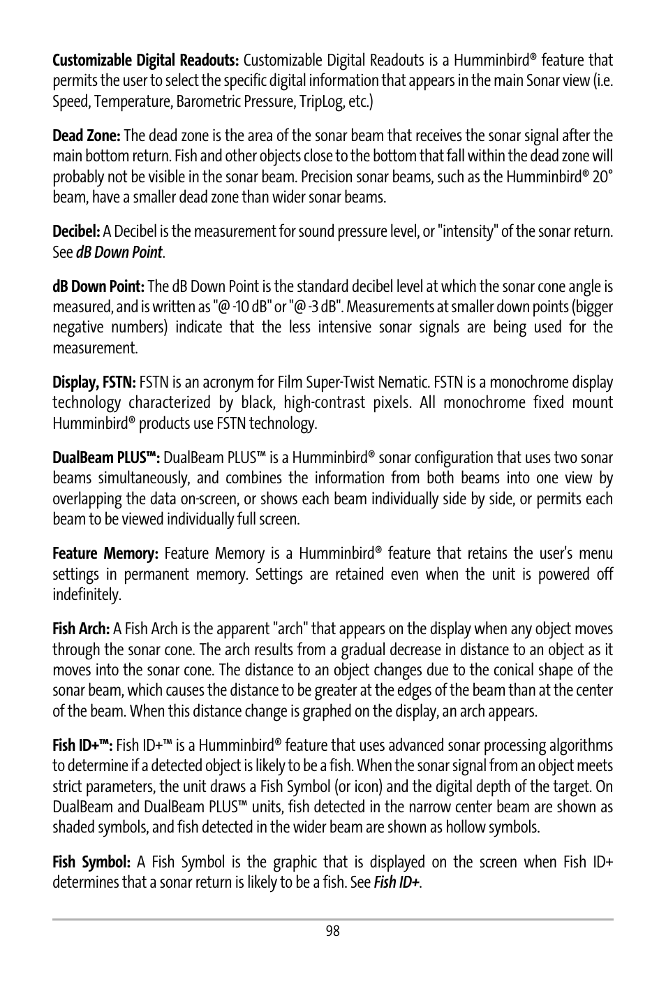 Humminbird 531427-1_D User Manual | Page 105 / 119