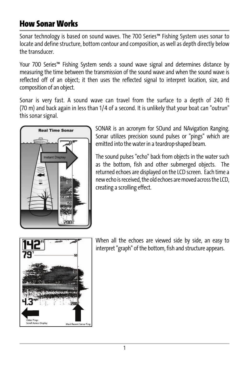 How sonar works | Humminbird 531427-1_D User Manual | Page 8 / 119