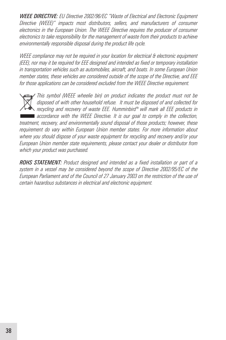 Humminbird ICE 35 User Manual | Page 42 / 44