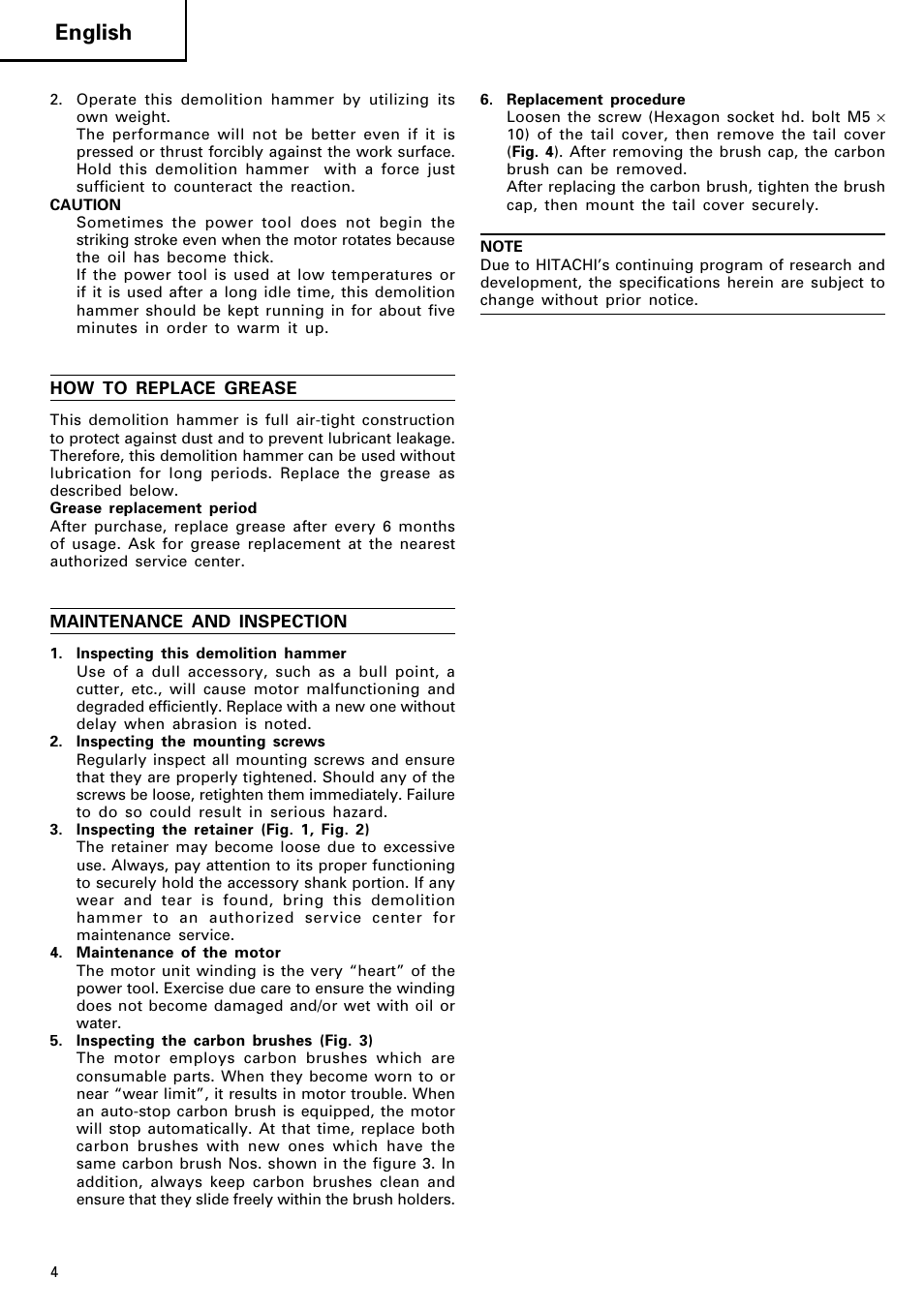 English | Humminbird H 90SB User Manual | Page 5 / 17