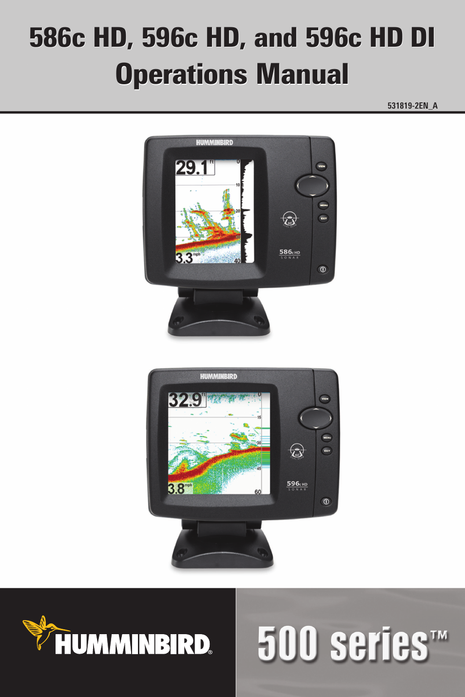 Humminbird 596C HD DI User Manual | 96 pages