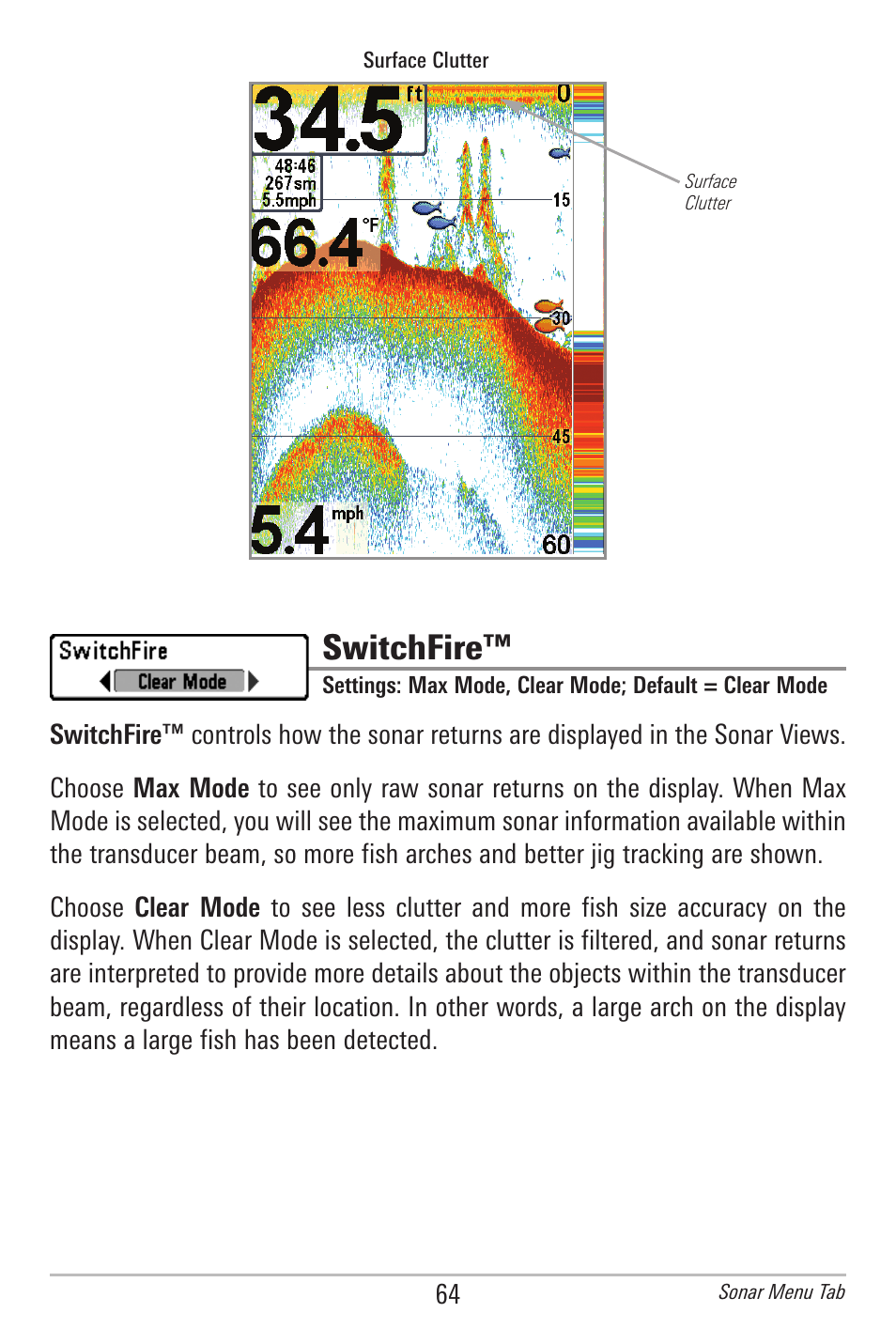 Switchfire | Humminbird 596C HD DI User Manual | Page 73 / 96